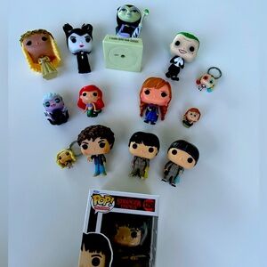 14 Funko Pop: Stranger Things,The little Mermaid, Frozen, Maleficent, Joker